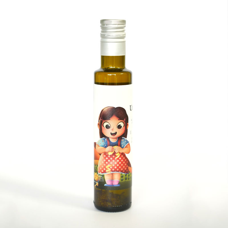 Condimento AOVE infusionado con ajo, albahaca y romero