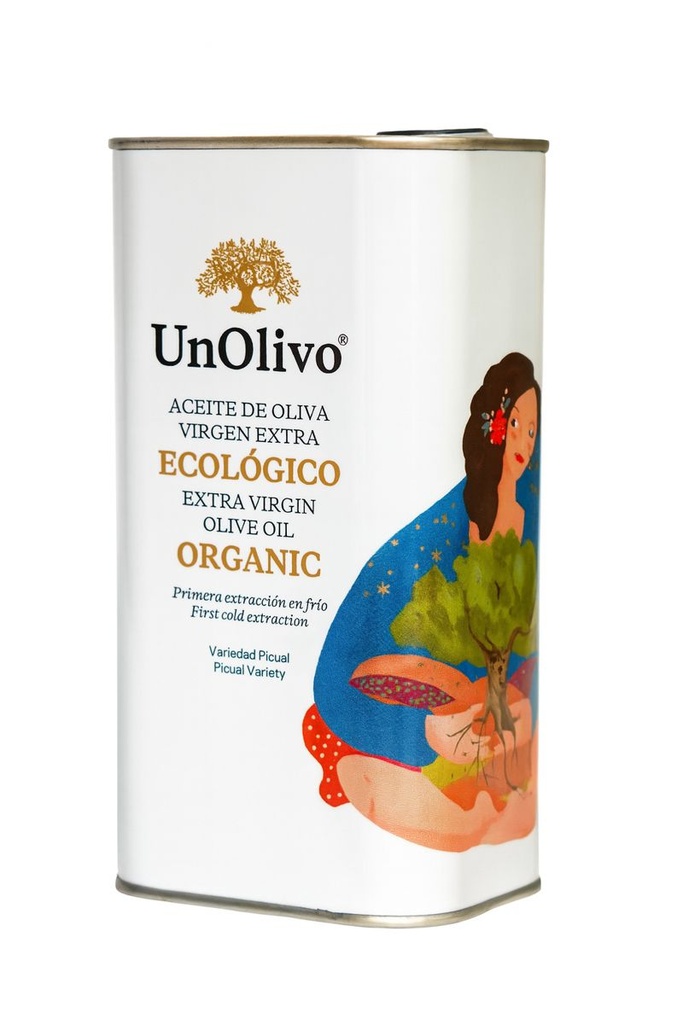 Organic extra virgin olive oil – 1L can (6 CANS)
